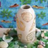 Mini Vase Golden Shells