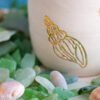 Mini Vase Golden Shells – Image 7