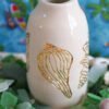 Mini Vase Golden Shells – Image 3