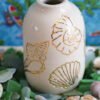 Mini Vase Golden Shells – Image 2