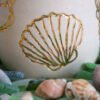 Mini Vase Golden Shells – Image 3