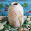 Mini Vase Golden Shells – Image 4