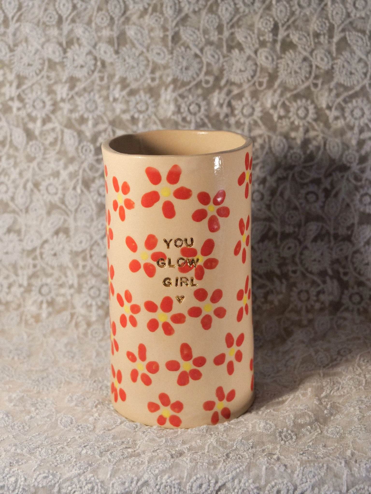 Vase Myosotis Rouge