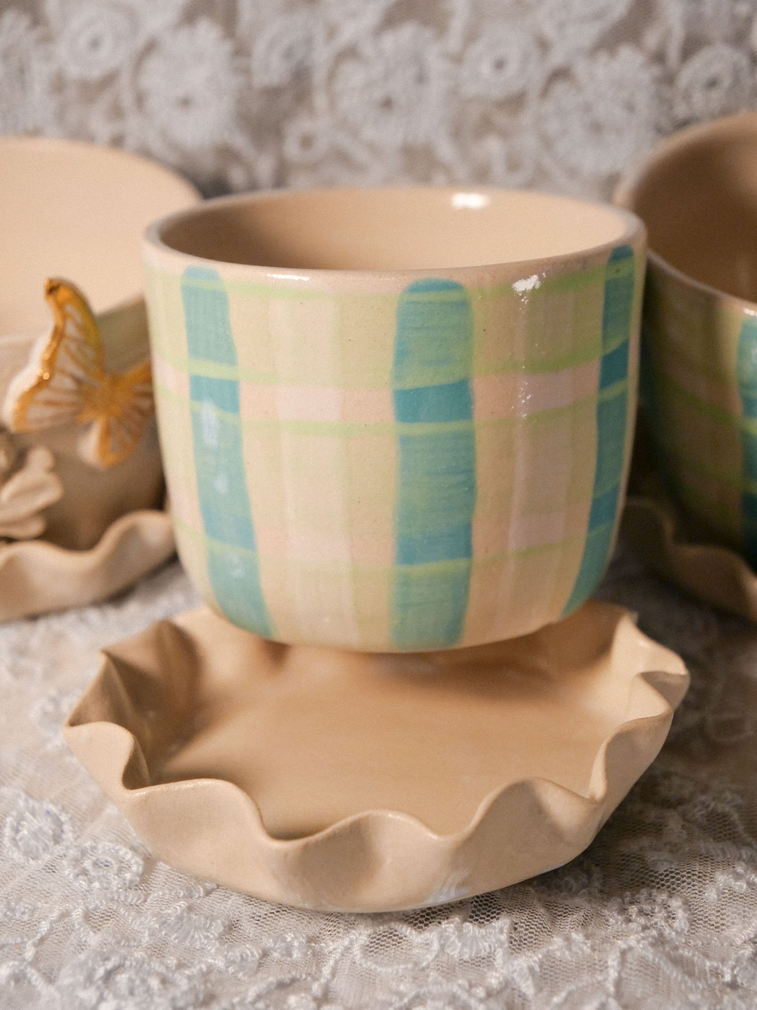 Pot avec soucoupe – Image 4