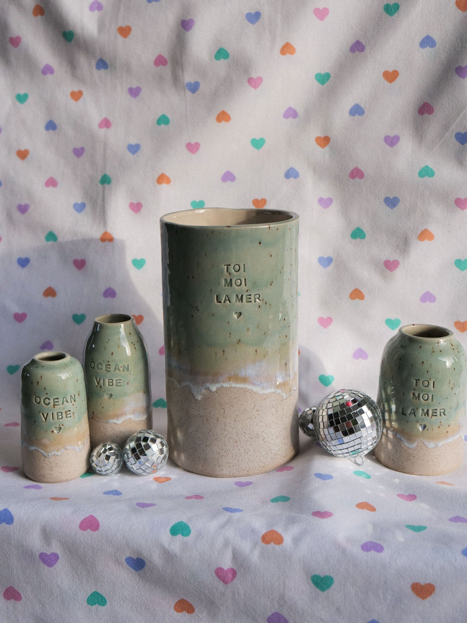 Vase toi, moi, la mer