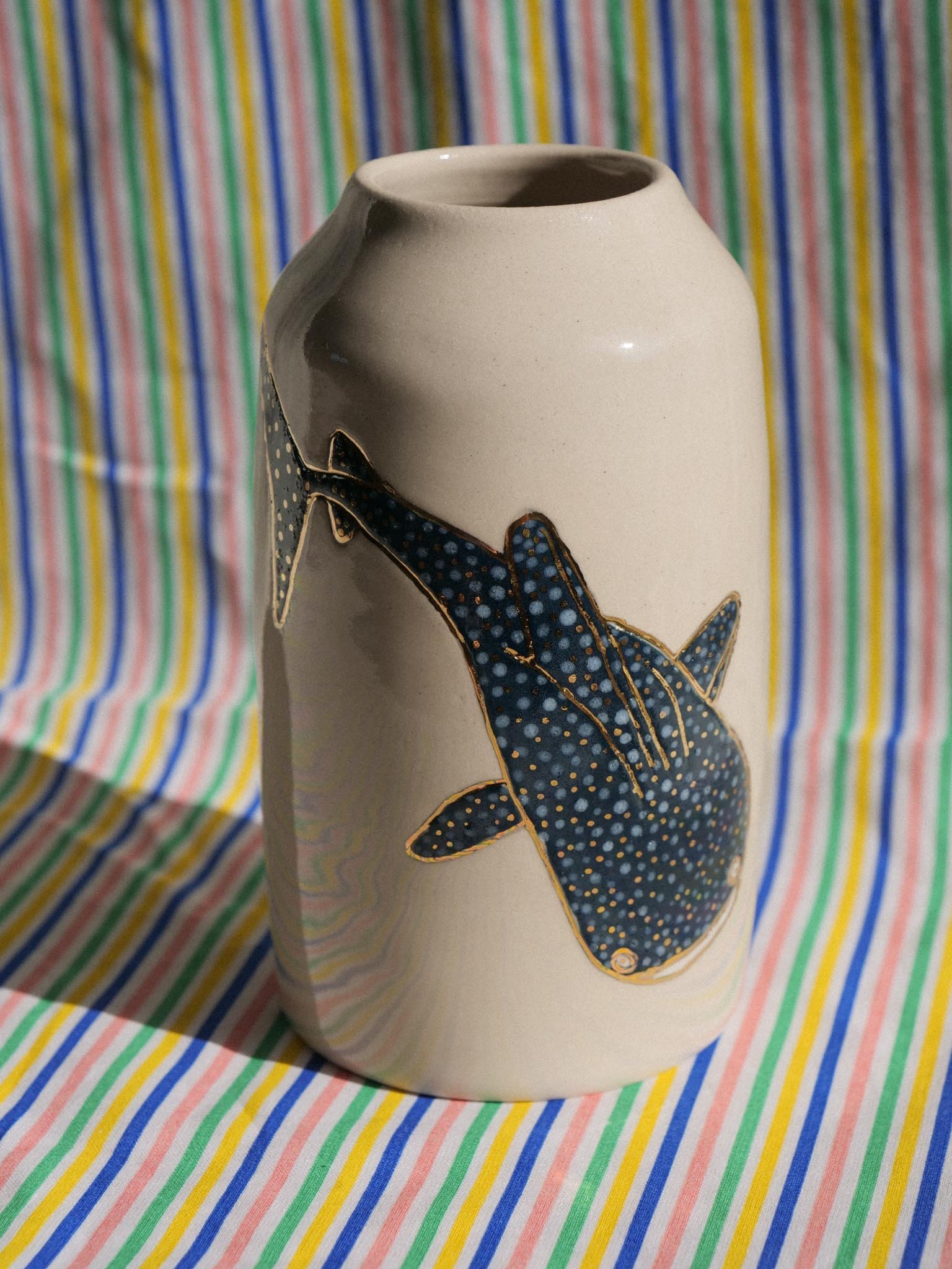 Petit vase Requin Baleine