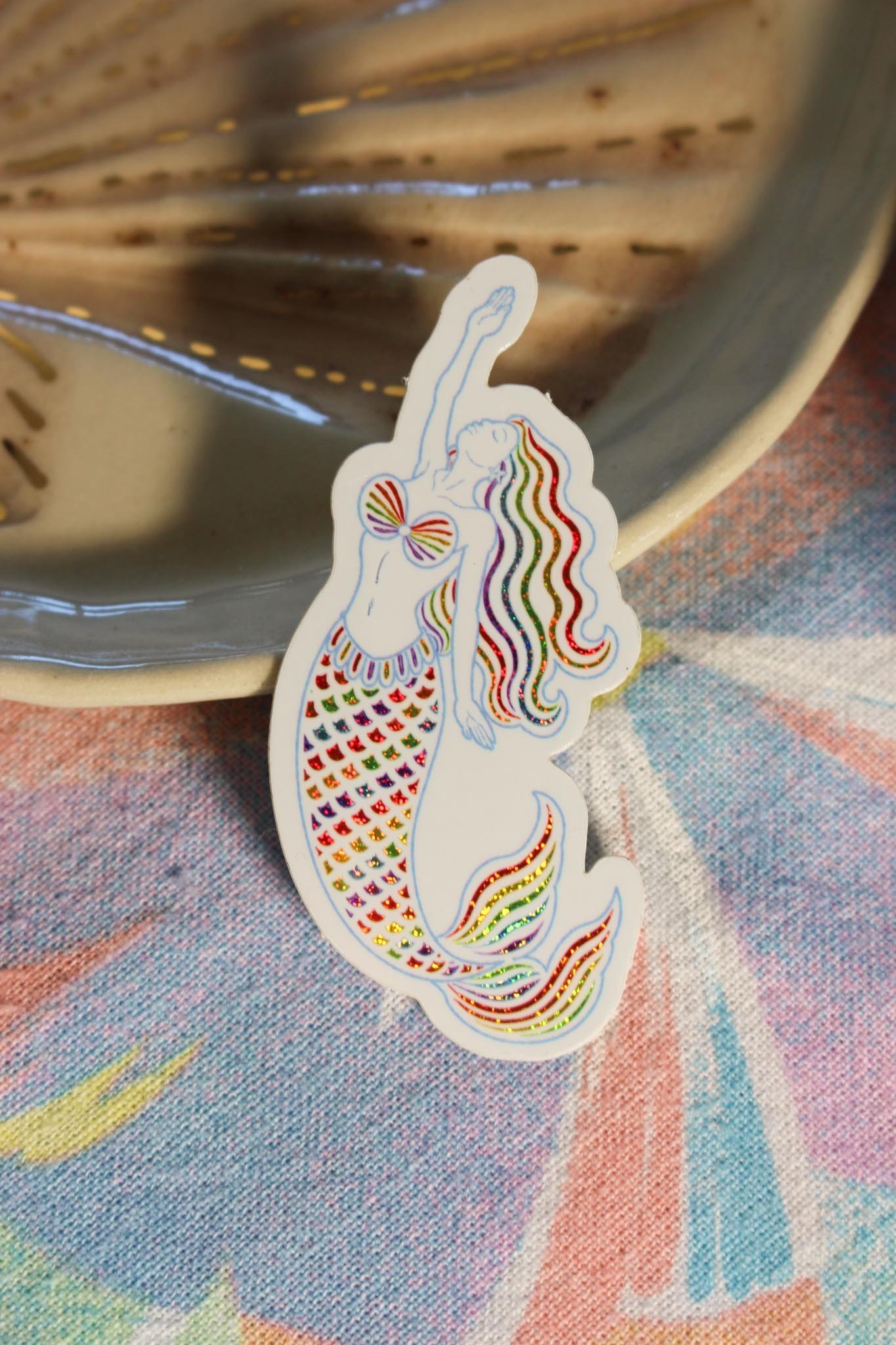 Sticker mermaid