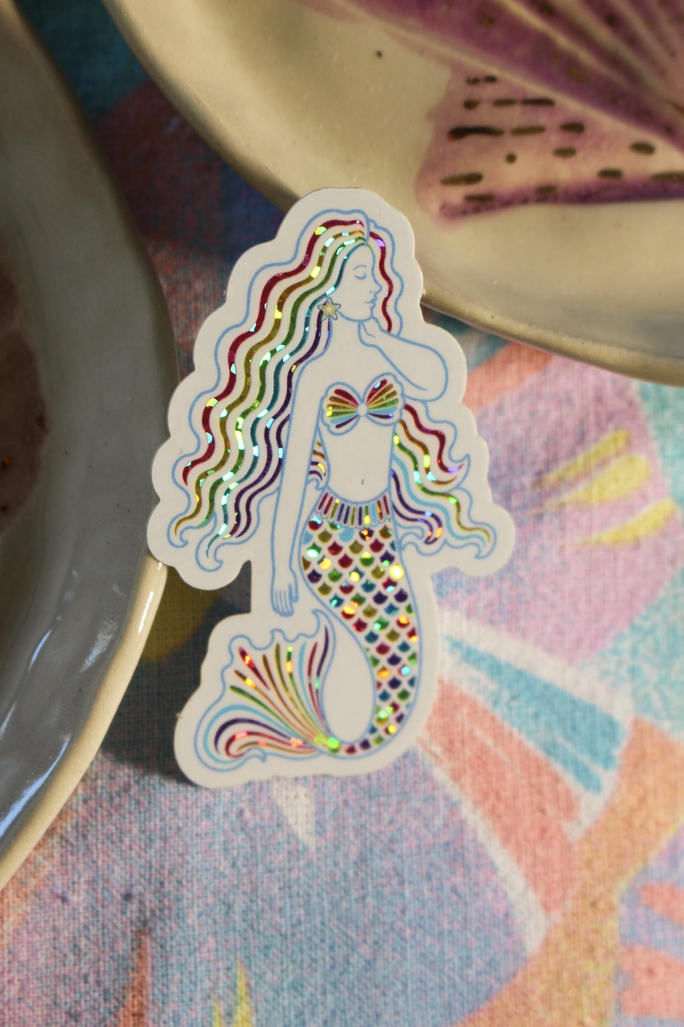 Sticker mermaid
